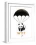 WTF-Juan Sly-Framed Art Print