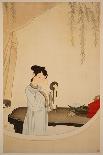 A Lady Gazing in the Mirror-Wu Changshuo-Giclee Print