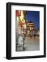 Wu Hua Gate at dusk, Dali, Yunnan, China, Asia-Ian Trower-Framed Photographic Print