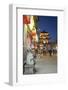 Wu Hua Gate at dusk, Dali, Yunnan, China, Asia-Ian Trower-Framed Photographic Print