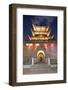 Wu Hua Gate at dusk, Dali, Yunnan, China-Ian Trower-Framed Photographic Print