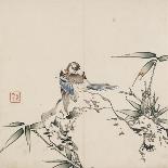 Bird and Bamboo-Wu Yun-Stretched Canvas