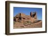 Wukoki Pueblo, Inhabited from Approximately 1100 Ad to 1250 Ad, Wupatki National Monument-Richard Maschmeyer-Framed Photographic Print