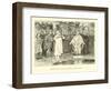 Wulfram Fails to Baptise Radbod, King of the Frisians-Willem II Steelink-Framed Giclee Print