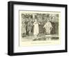 Wulfram Fails to Baptise Radbod, King of the Frisians-Willem II Steelink-Framed Giclee Print