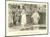 Wulfram Fails to Baptise Radbod, King of the Frisians-Willem II Steelink-Mounted Giclee Print