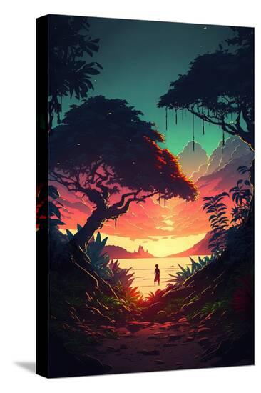 Stretched Canvas Print, , large
