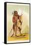 Wun-Nes-Tou Medicine-Man of the Blackfeet People-George Catlin-Framed Stretched Canvas