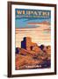 Wupatki National Monument, Arizona-Lantern Press-Framed Art Print