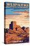 Wupatki National Monument, Arizona-Lantern Press-Stretched Canvas