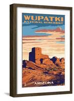 Wupatki National Monument, Arizona-Lantern Press-Framed Art Print