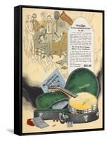 Wurlitzer Mandolin 1924-null-Framed Stretched Canvas