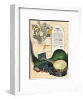 Wurlitzer Tenor Banjo-null-Framed Art Print