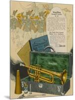 Wurlitzer Trumpet Outfit-null-Mounted Photographic Print