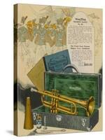 Wurlitzer Trumpet Outfit-null-Stretched Canvas