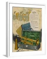 Wurlitzer Trumpet Outfit-null-Framed Photographic Print