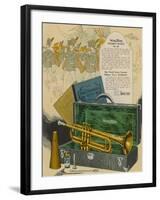 Wurlitzer Trumpet Outfit-null-Framed Photographic Print