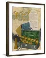 Wurlitzer Trumpet Outfit-null-Framed Photographic Print