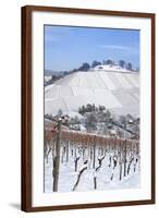 Wurttemberg Mausoleum in the Vineyards in Winter-Markus Lange-Framed Photographic Print