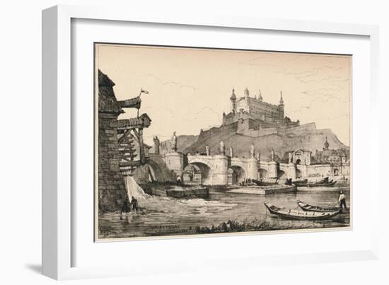 'Wurzburg', c1820 (1915)-Samuel Prout-Framed Giclee Print