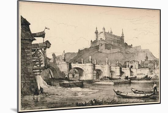 'Wurzburg', c1820 (1915)-Samuel Prout-Mounted Giclee Print