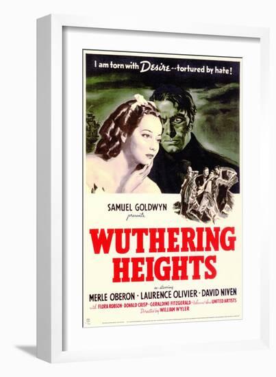 Wuthering Heights, 1939-null-Framed Art Print