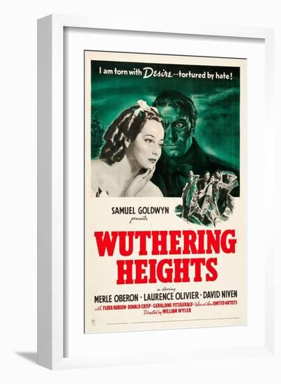 Wuthering Heights, 1939-null-Framed Giclee Print