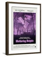 Wuthering Heights, from Left: Anna Calder-Marshall, Timothy Dalton, 1970-null-Framed Art Print