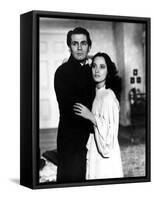 Wuthering Heights, Laurence Olivier, Merle Oberon, 1939-null-Framed Stretched Canvas