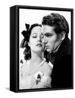 Wuthering Heights, Merle Oberon, Laurence Olivier, 1939-null-Framed Stretched Canvas