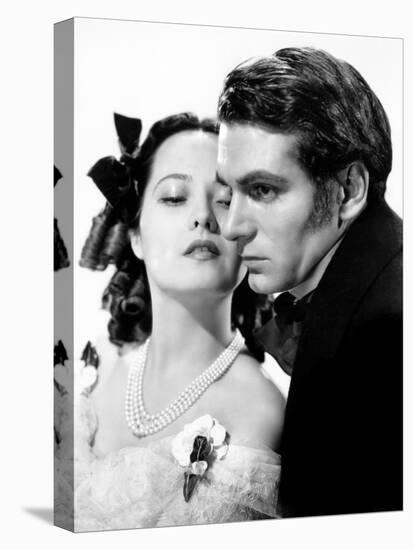 Wuthering Heights, Merle Oberon, Laurence Olivier, 1939-null-Stretched Canvas