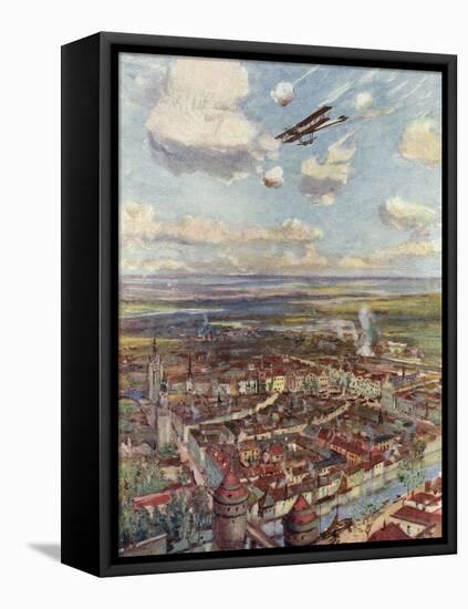 WW1, 1915, Air, Courtrai-Allan Stewart-Framed Stretched Canvas