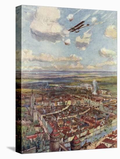 WW1, 1915, Air, Courtrai-Allan Stewart-Stretched Canvas