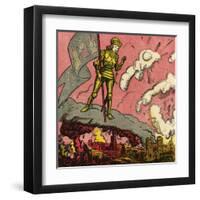 WW1, 1918, Joan of Arc-Wilhelm Schutz-Framed Art Print