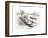 WW1 - a Punt Patrol-F^h^ Townsend-Framed Giclee Print