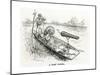 WW1 - a Punt Patrol-F^h^ Townsend-Mounted Giclee Print