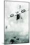 WW1 - Aerial Combat - over Mametz Wood, France-null-Mounted Art Print