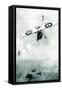 WW1 - Aerial Combat - over Mametz Wood, France-null-Framed Stretched Canvas