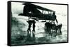 WW1 - Air Patrol - 'The Night Hawk', 1917-null-Framed Stretched Canvas