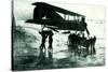 WW1 - Air Patrol - 'The Night Hawk', 1917-null-Stretched Canvas