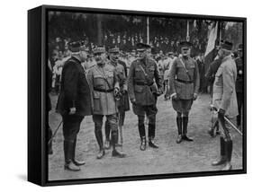 WW1 - Allied Military Commanders-null-Framed Stretched Canvas