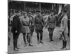 WW1 - Allied Military Commanders-null-Mounted Photographic Print