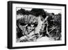 WW1 - Australian Gunners in Gallipoli, 1916-null-Framed Art Print