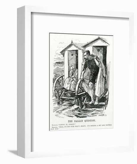 WW1 - Balkan Indecision-Leonard Craven Hill-Framed Art Print