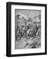 WW1 - Battle of St Quentin 1914-Richard Caton II Woodville-Framed Premium Giclee Print