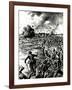 WW1 - Bombers in Action Near La Bassee, France, 1915-Ralph Cleaver-Framed Art Print