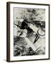 WW1 - British and German Aircraft in Action, 1917-null-Framed Art Print