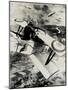 WW1 - British and German Aircraft in Action, 1917-null-Mounted Art Print