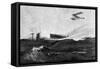 WW1 - British Seaplane in Action, Cuxhaven, Germany, 1915-Joseph Pennel and Charles Pears-Framed Stretched Canvas