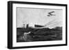 WW1 - British Seaplane in Action, Cuxhaven, Germany, 1915-Joseph Pennel and Charles Pears-Framed Art Print